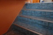 Nalepené schodové hrany (hliníkové)